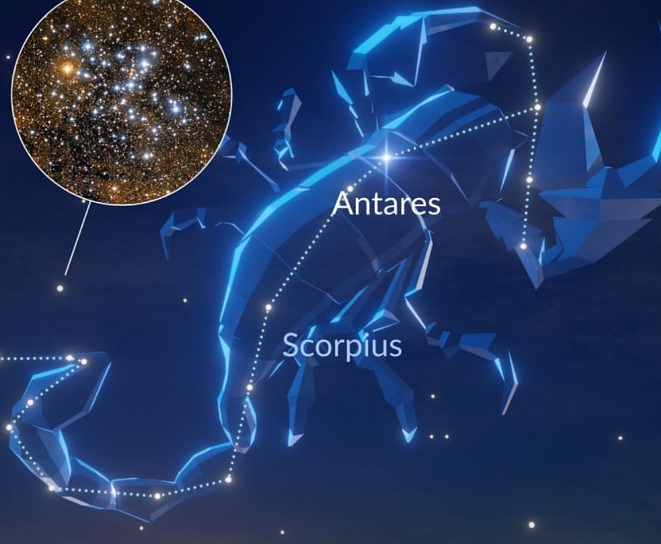 Scorpius constellation