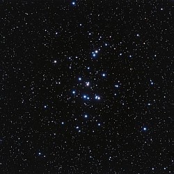 The Beehive cluster •	RA: 08h 40m 	•	Dec: +19° 40′