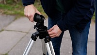 Setting up the tripod and telescope mount Image credit chatgpt